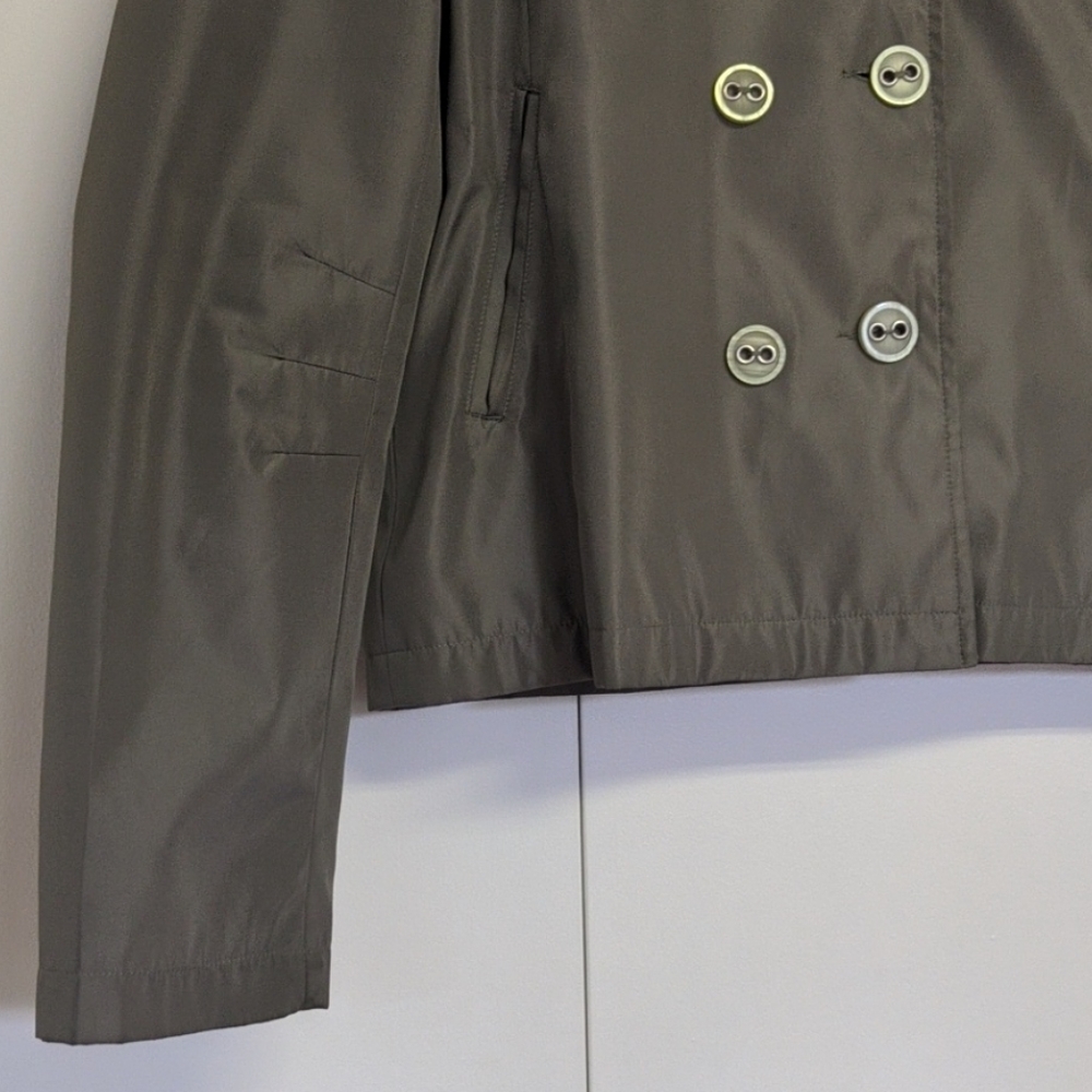 Urban Behaviour Olive Button-Front Jacket - Picture 6 of 13